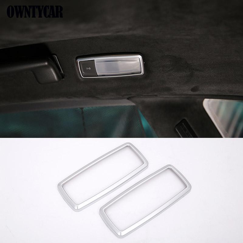 ABS Silver For Maserati Levante 2016-2025 Interior Accessories Car Interior Stickers Gear Shift Panel Cover Trim Stickers