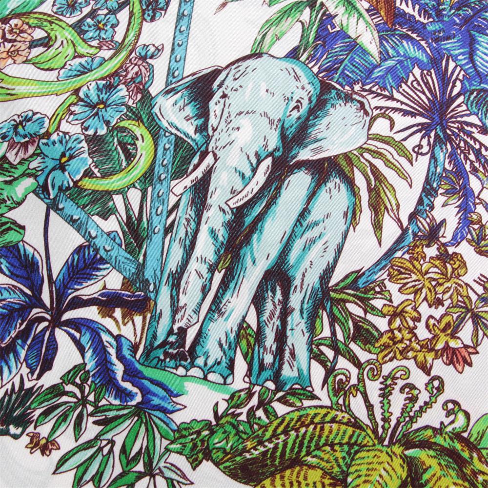 Silk Scarf Women Printed Square Scarves Head Echarpes Silk Foulards Femme Wraps Beach Shawls Bandana Lady Hijabs 90CM