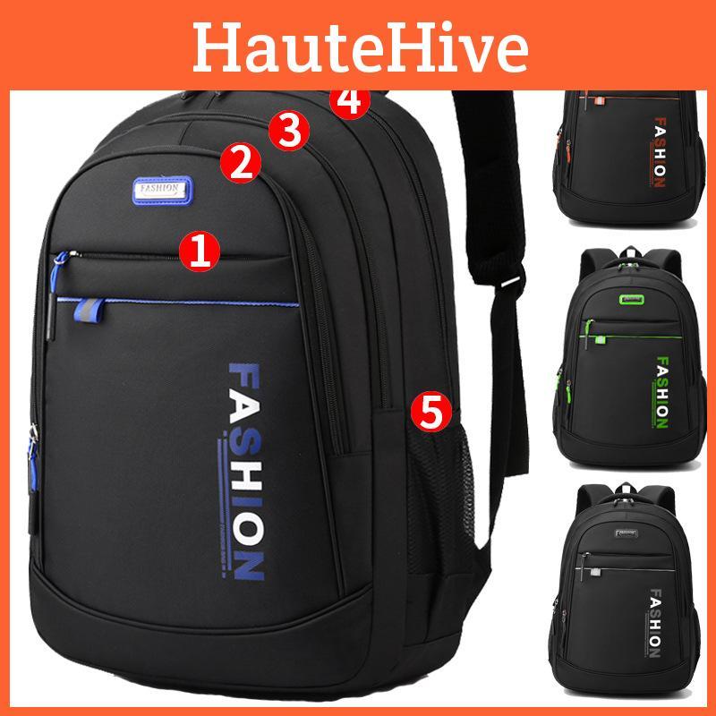 Oxford Backpack Spine Protection 16in Laptop Compartment Business Travel Ergo Straps Unisex