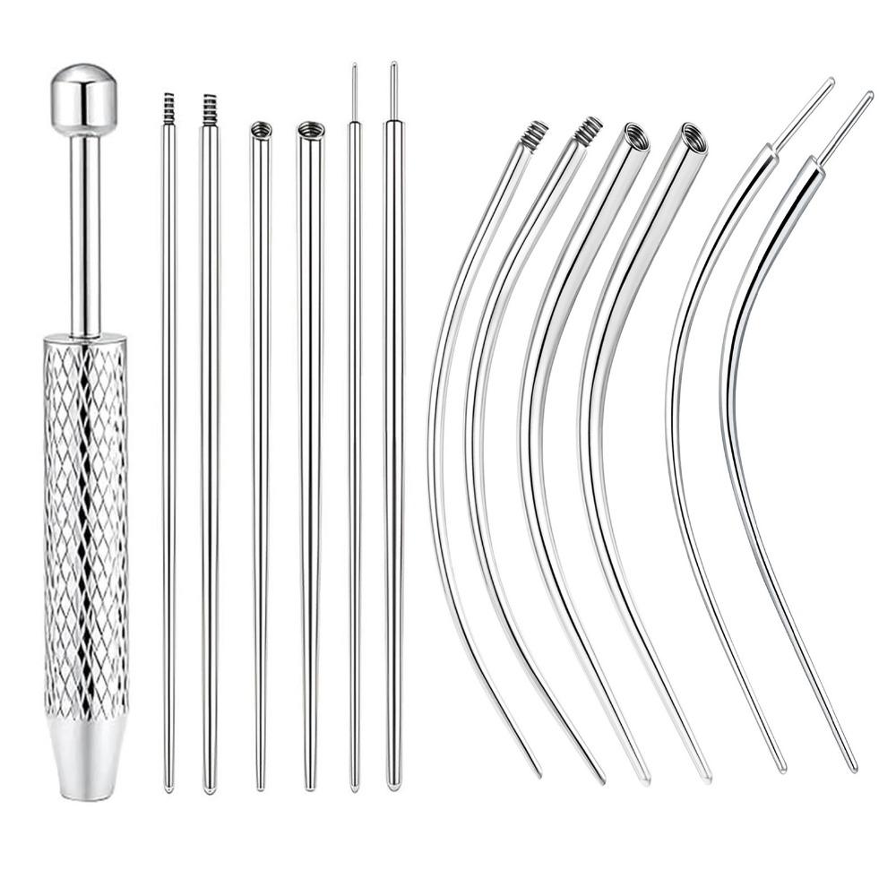Stainless Steel Earring Applicator Piercing Kit Dermal Piercing Tool  Jewelry Changing