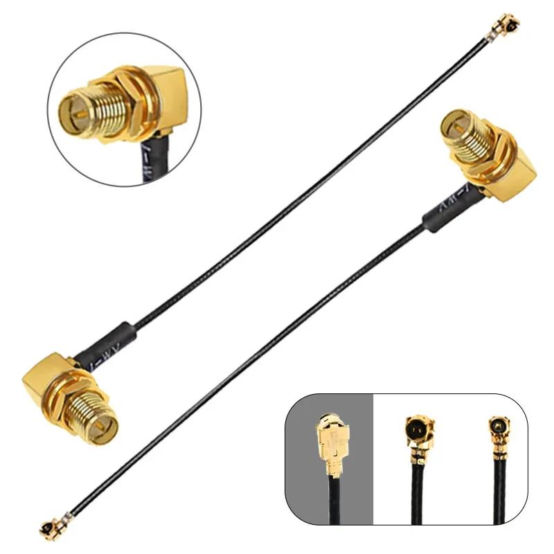 2/4/8 szt. Kabel Pigtail RP SMA Kabel 1.13 Złącze żeńskie SMA do kabla UFL/U.FL do przedłużenia anteny WiFi