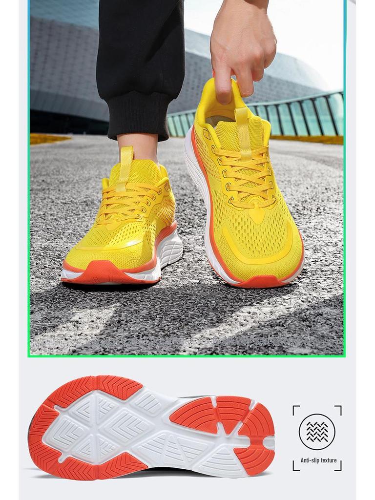 Men's Wide Sole Cross-border Sports Shoes: Comfortable, Breathable, Non-Slip Running Casuals, Sizes 39-48