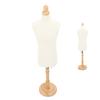 Male Body Dress Form with Stand Teaching Mannequin Torso Fixable Elegant Versatile Dress Model for Display Design Sewing