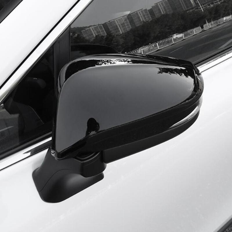 Car Side Rearview Mirror Cover Caps Trim For Toyota Harrier Venza XU80 - Wing Door Side Mirror Shell Decoration
