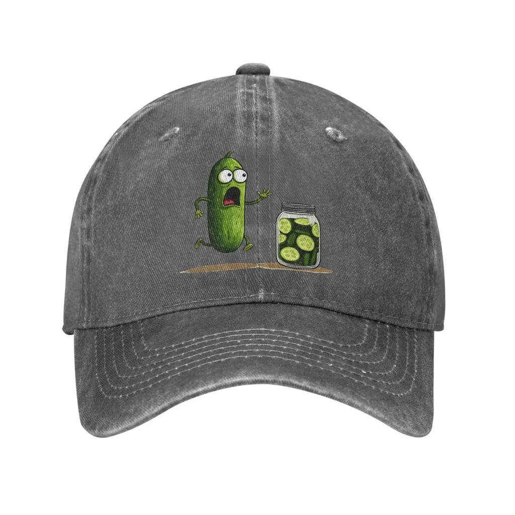 Baseball Cap Crazy Cartoon Cucumber Summer Casual Trucker Hat Female Male Design Running Hippie Hot Sale Baseball Caps