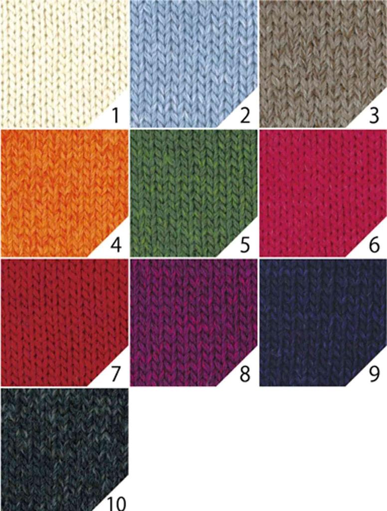 OLYMPUS Treehouse Leaves Середній Набір з 5 мотків пряжі, Товста, Кол. 6, Рожевий, 40 г, Прибл.. 72м,