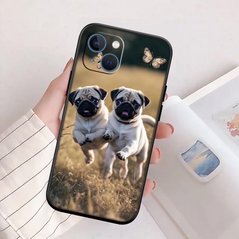 

Pet Dog Pug New High-End Shell Phone Case for Redmi Note 13 14 Pro+ Plus A3 A3X 13X 13C 13R 14S 14C 14R Redmi Note 14 Pro 4G (Global)