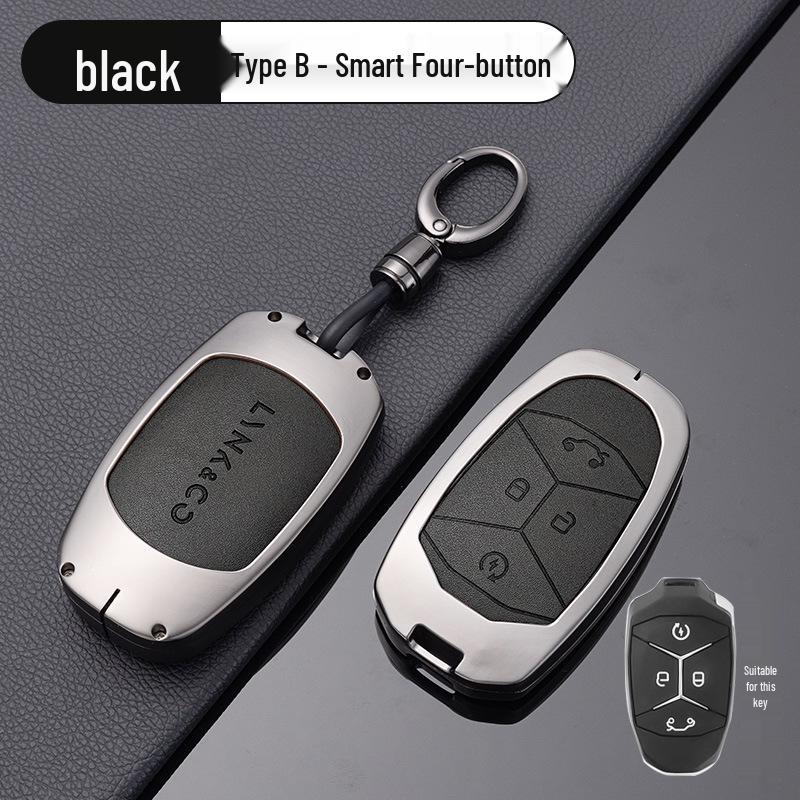 Lynk & Co 03/05/06 Hatchback Key Case - Full Protective Shell Buckle