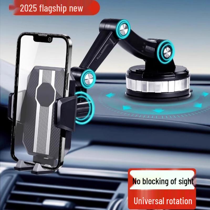 Shockproof Off-Road Truck Excavator Large Suction Cup Phone Holder