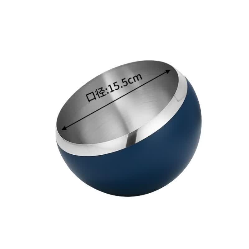 Slanted Stainless Steel Sauce & Dipping Bowl