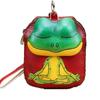 First Layer Cowhide Frog Mini Change Bag Cowhide Card Bag Key Coin Bag Clutch Bag Children'S Handbag