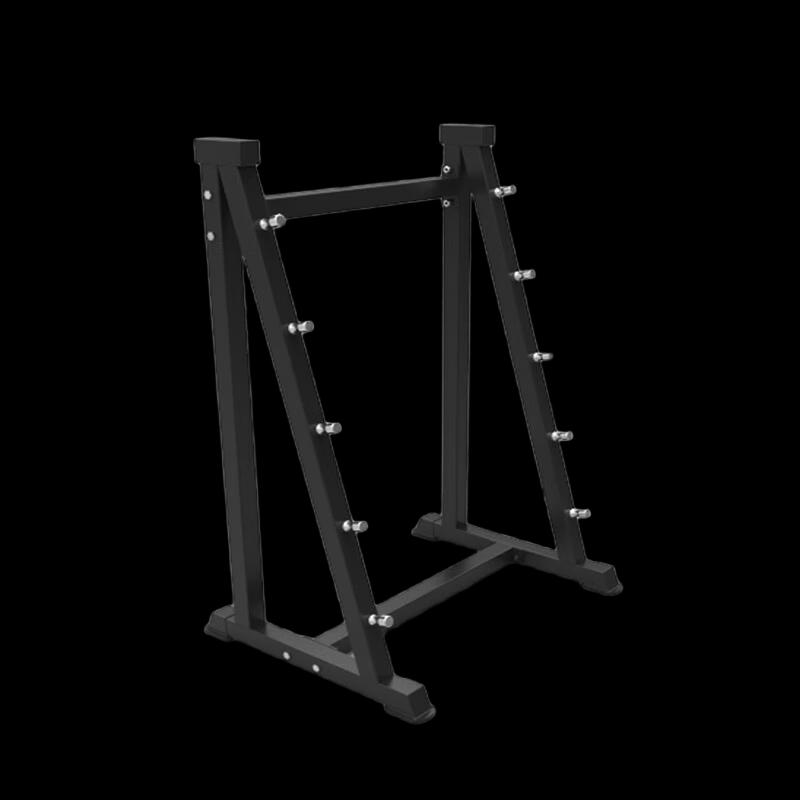 WEZHO Heavy Duty 10-Bar Barbell Storage Rack