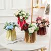 10Pcs Paper Flower Packaging Box Romantic Floral Wrapping Box Portable Flower Gift Box  DIY Wedding