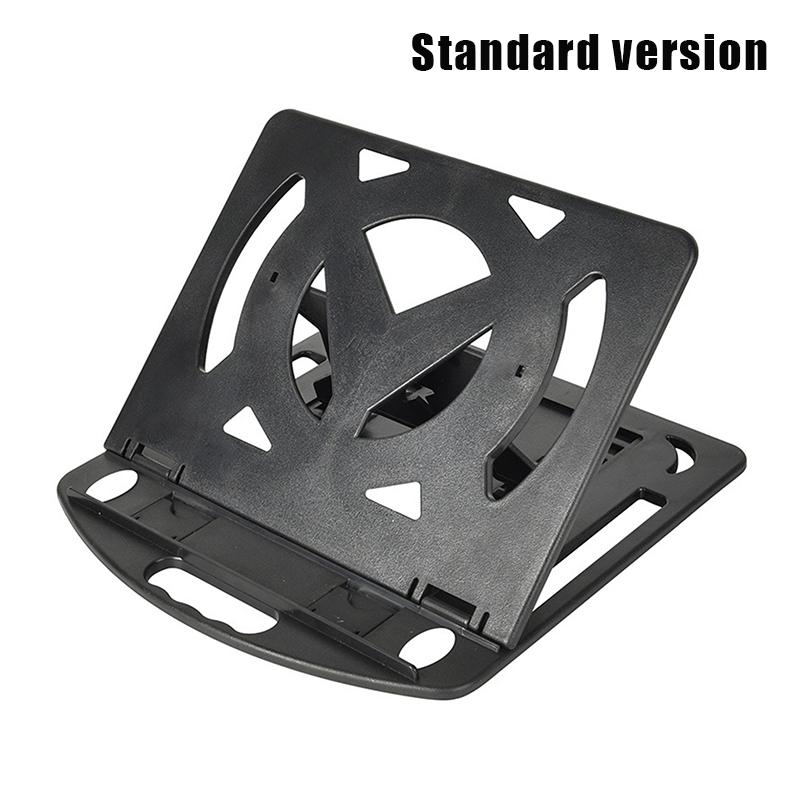 Plastic Notebook Computer Stand Foldable Adjustable Laptop Stand Ergonomic Angled Heat Dissipation Computer Support Bracket