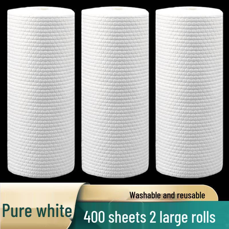 COFLYEE Dry and Wet Disposable Kitchen Wipes 400 Sheets