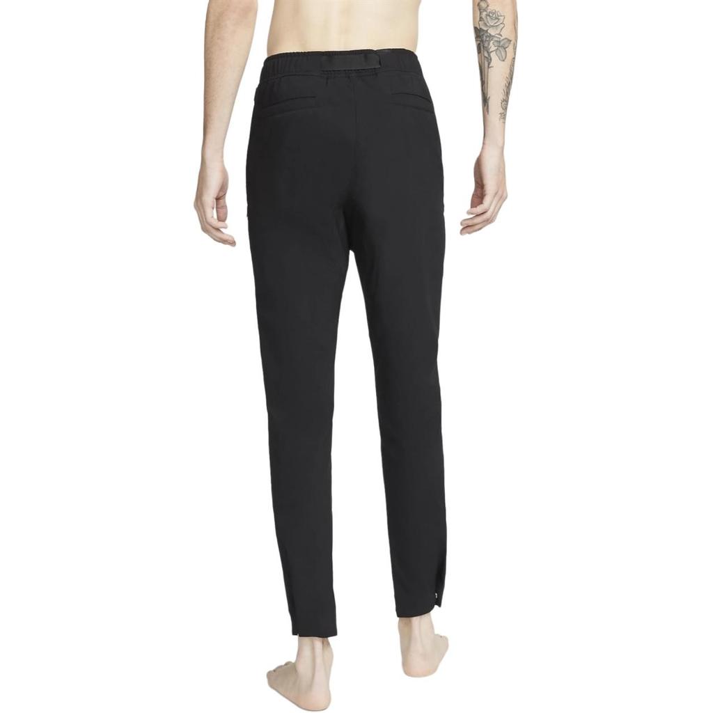 Nike Casual Pants Men's Black Moderate Straight Fit Pants DD9432-010