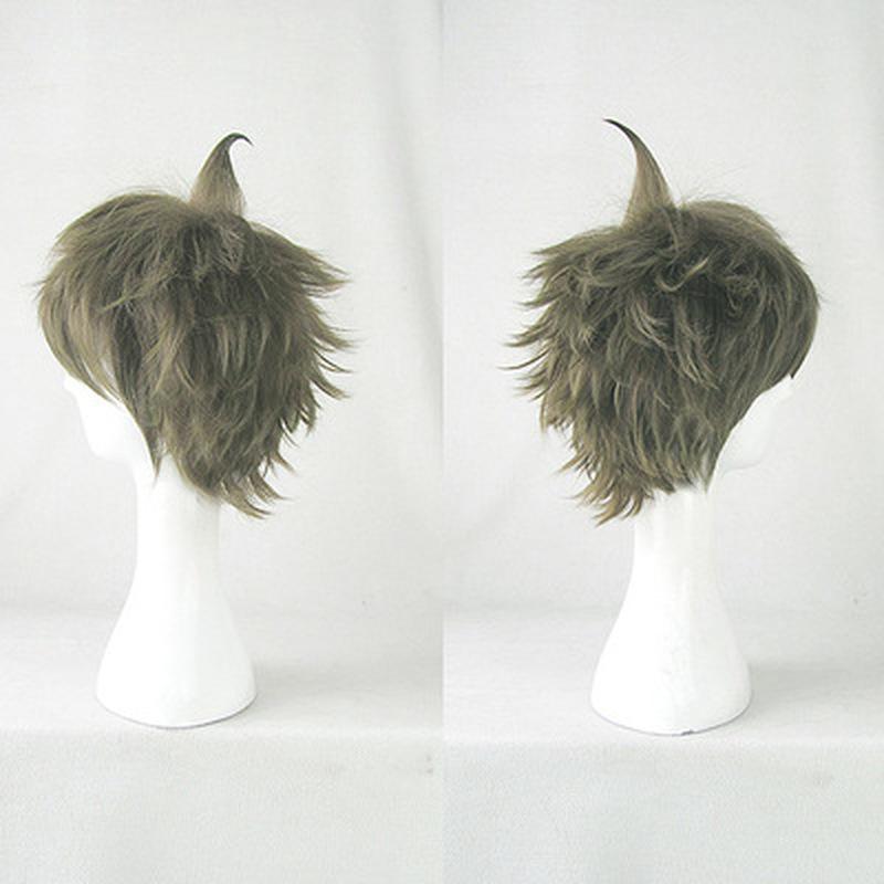 Super Dangan Ronpa 2 Danganronpa Hajime Hinata Wig Heat Resistant Synthetic Hair Cosplay Wig
