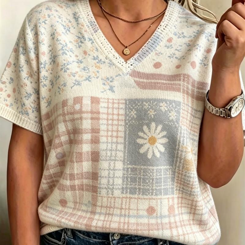 

T-shirt with Short Sleeves L