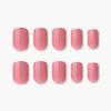 Reusable Nail Tips Caffeine Rose (Regular Square)