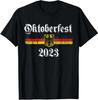 Men's and Women's T-shirts NEW Oktoberfest 2023 Beer Drinking Team Vintage German Flag T-Shirt S-3XL