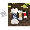 Kreslené psí kosti Kovové vyřezávací raznice pro kutily Scrapbooking Album Papírové karty Řemeslná embossování Vysekávací raznice Ruční práce Novinka