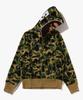 Bape Abc Camo Second Ape Full Zip Hoodie (W) Green