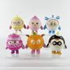 Party Figures Eggy Pumpkin Peach Shark Penguin Ice Cream Themed Toy Material Pvc