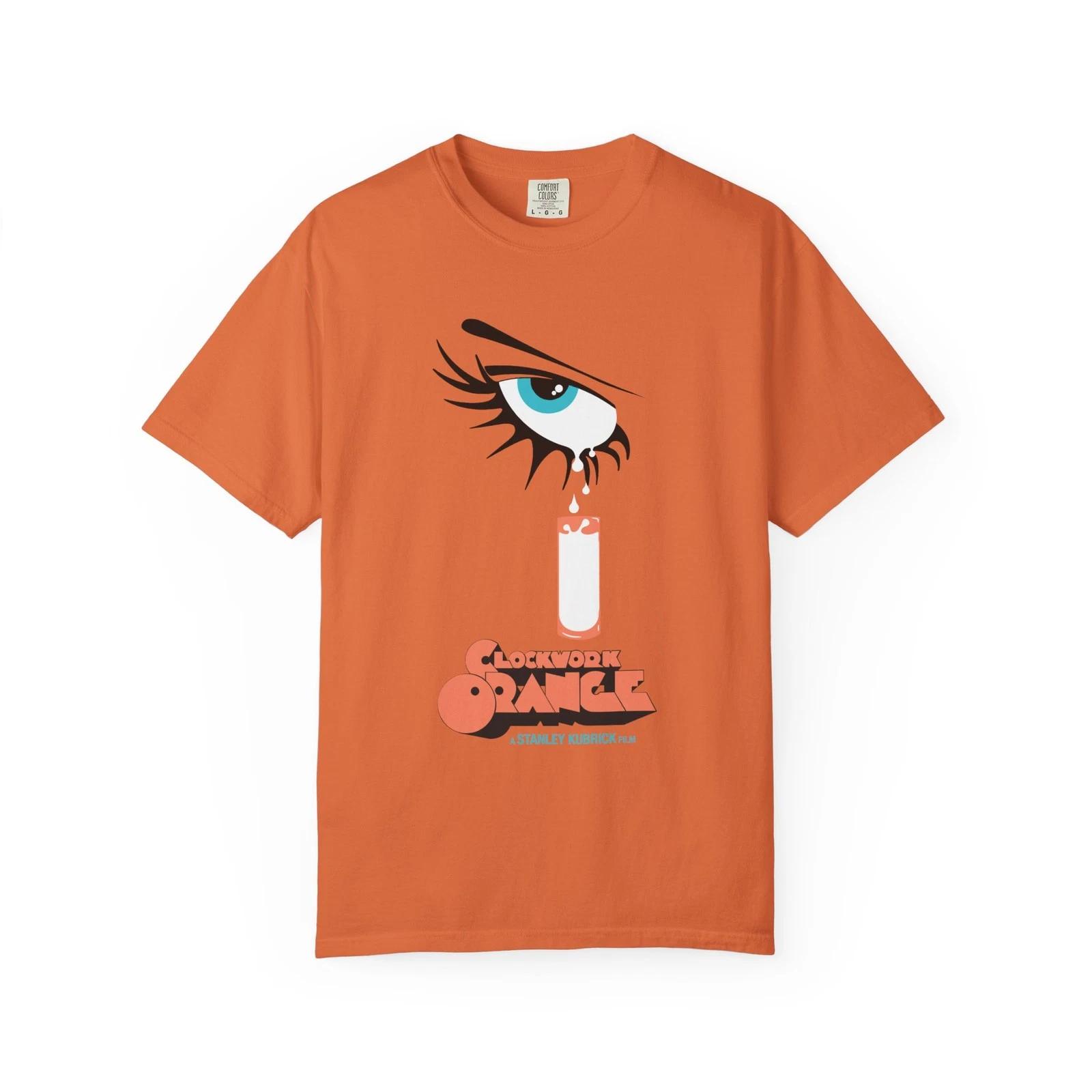Clockwork Orange T shirt | Stanley Kubrick Film Graphic Tee | Classic Cinema L