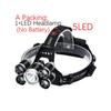 D2 Drop Shipping Rechargeable Zoom Led Headlamp Fishing Headlight Torch Hunting Head Lamp Camping Headlamp Flashlight Head Light