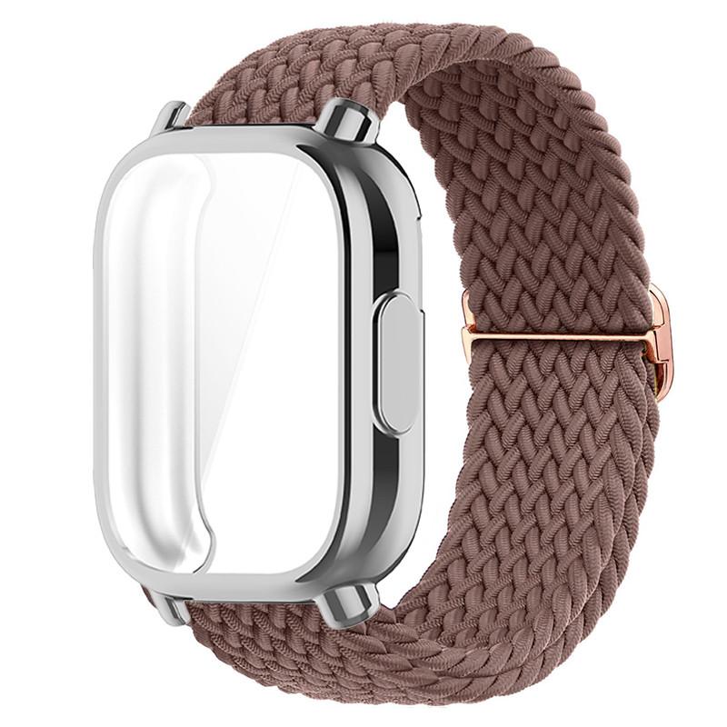 

Силіконовий Чохол на Екран + Нейлоновий Ремінець Для Redmi Watch 5 Active/ 5Lite Плетений М який Спортивний Ремінець Для Redmi Watch 5Active 5Lite Всебічний Захист Redmi Watch 5 Active