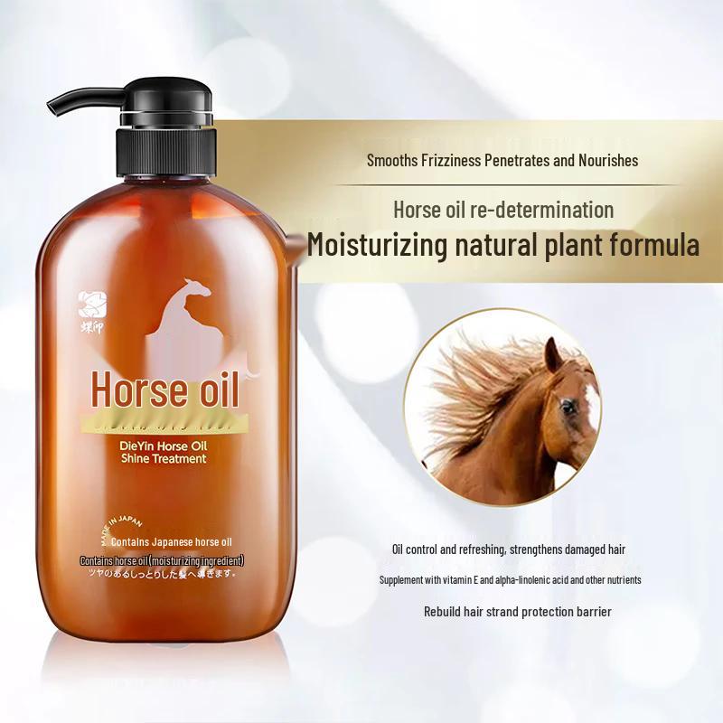 Die Yin Horse Oil Refreshing Shampoo & Smoothing Conditioner Set