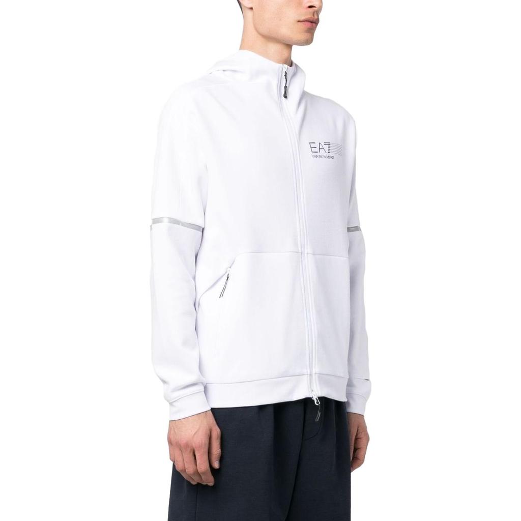 Emporio Armani EA7 SS23 Sweatshirt Men's White 3RPM43-PJMBZ-1100