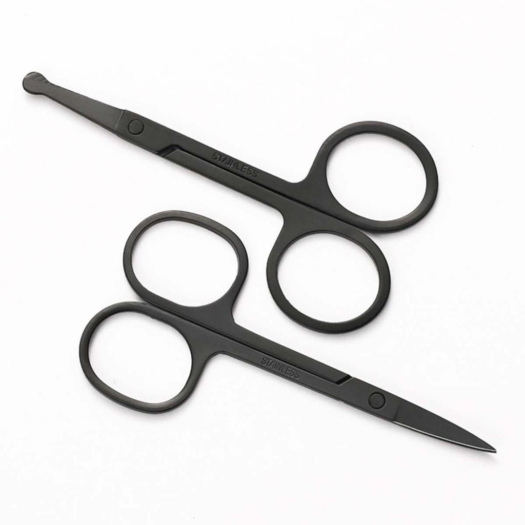 Stainless Steel Small Nail Tools Eyebrow Nose Hair Scissors Cut Manicure Facial Trimming Tweezer Makeup Beauty Tool