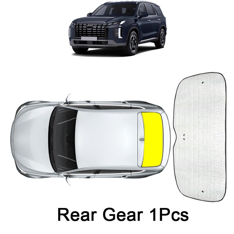 

Автомобильные солнцезащитные козырьки с защитой от ультрафиолета для Hyundai PALISADE LX2 -2025, шторка для окон, солнцезащитный козырек, аксессуары для лобового стекла 1pc rear