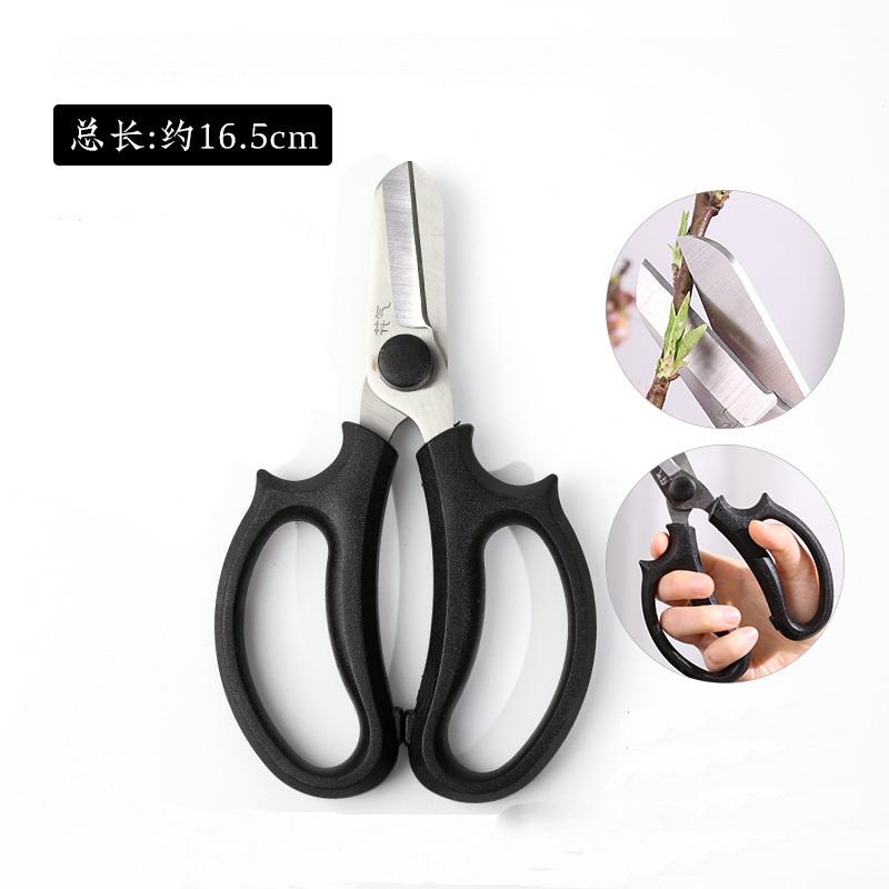 Japanese Lkebana Floral Scissors, Stainless Steel Professional Flower Arranging Shears for Bonsai Pruning & Twig Cutting