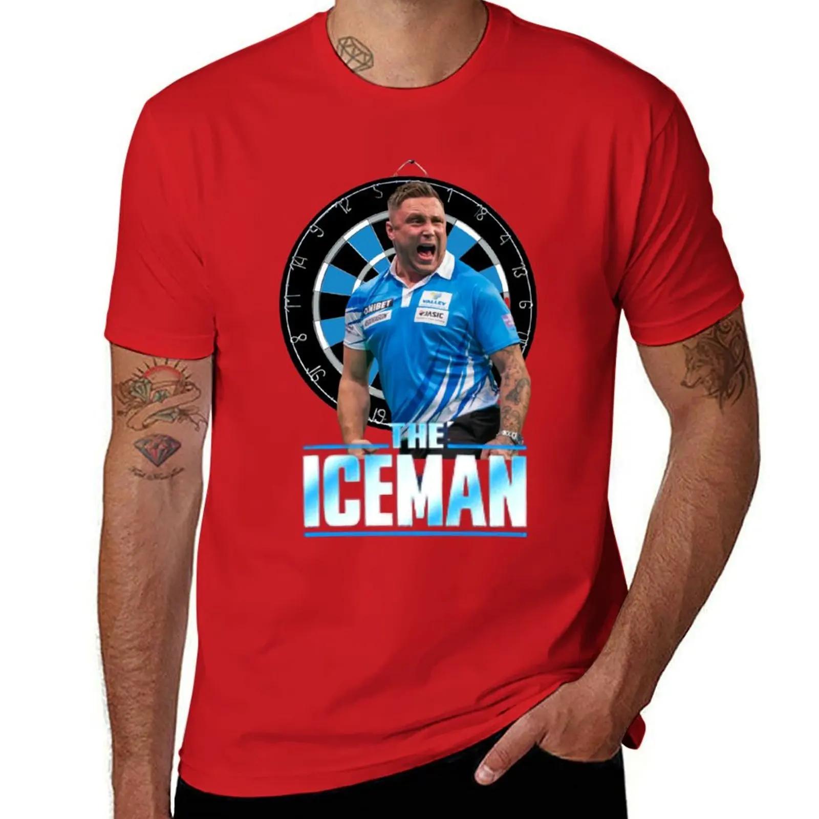 

Gerwyn price Darts -Wales The Iceman Darts PDC 2022- the ice man Gerwyn price T-Shirt for a boy quick-drying Men s t shirts S