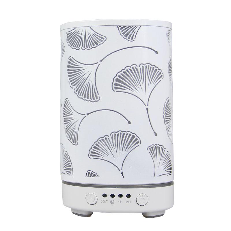 Top-Fill 100ml Luftbefeuchter Leiser Kaltnebel Ultraschall-Luftbefeuchter Aroma-Diffusor Automatische Abschaltung für Schlafzimmer Zuhause Baby