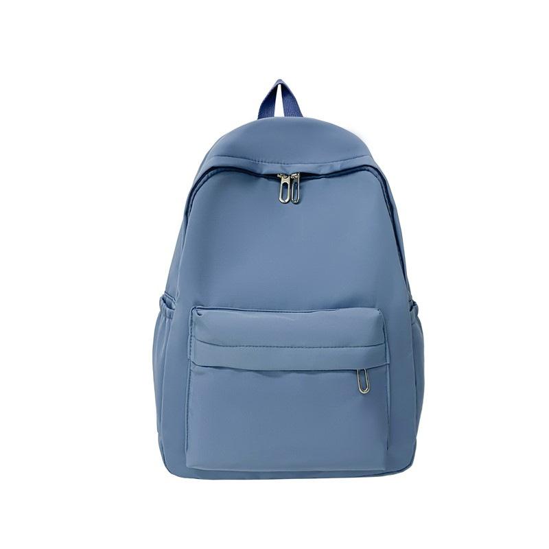 Schoolbag New Casual Large Capacity Backpack Fashion Student Lightweight Reduce Burden School Bag Simple Travel Backpack
