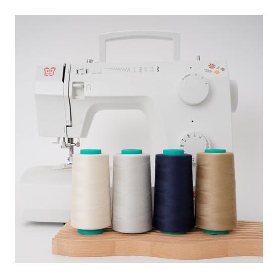 Sewing Thread Set No. 60 Lock Sewing Thread 3000Y Roll X 4 Pieces Patchwork Thread Quilting Industrial Thread Household Thread Regular Fabric Plenty