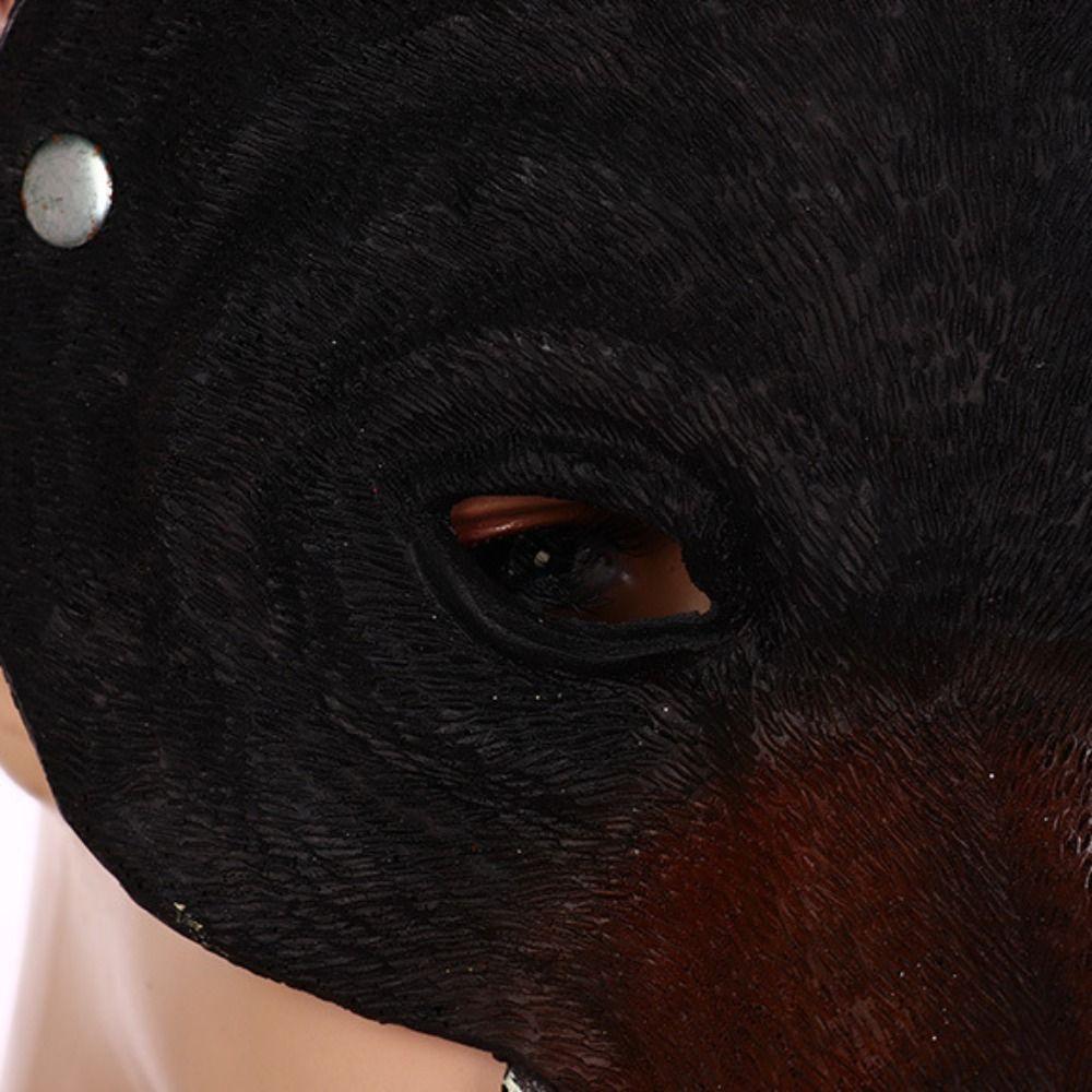 Novelty Bear Mask Realistic Animal Head Mask Party Decoration Halloween Mask Festival