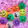 10pcs/set Stretchy Eyeballs Halloween Bouncy Balls Scary Luminous Bouncy Balls Bouncy Eyeball  Gifts