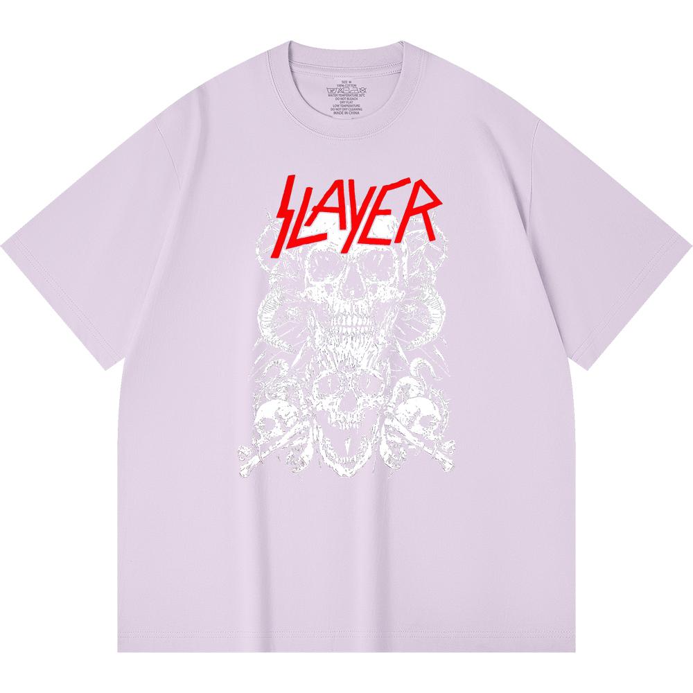 230 g/m² 100% Baumwolle Heavy Metal T-Shirt Rockband Beliebte Musik Druck Unisex Schweres Baumwoll-T-Shirt