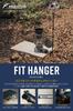 Migratrail Fit Hanger, Black, Table Clamp Lantern Hanger, Ideal for Camping and Van Life, Easy Assembly, Adjustable Height, C0111