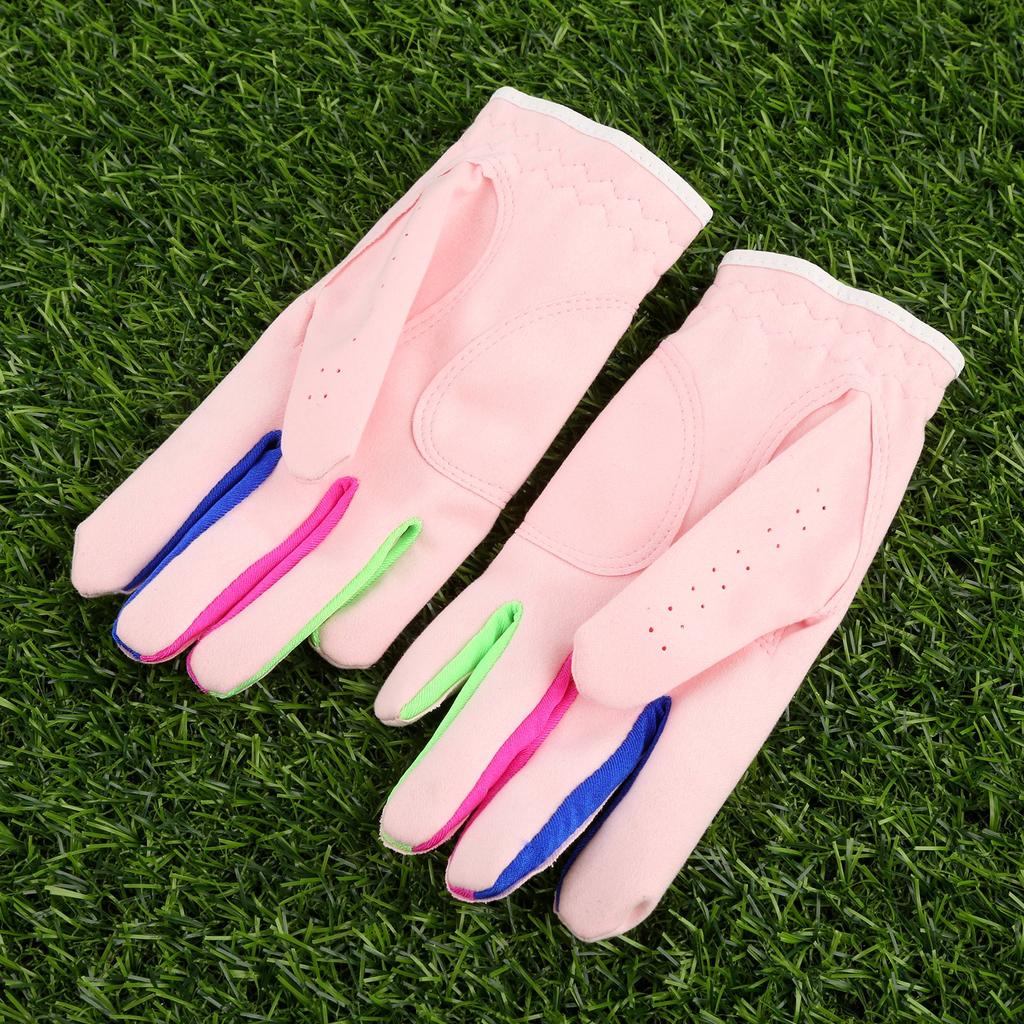 1 Set Children's Golf Gloves for Both Hands All Weather