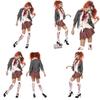 Female Halloween Terrifying Zombie Student Cosplay Costume Makeup Party Dress Up