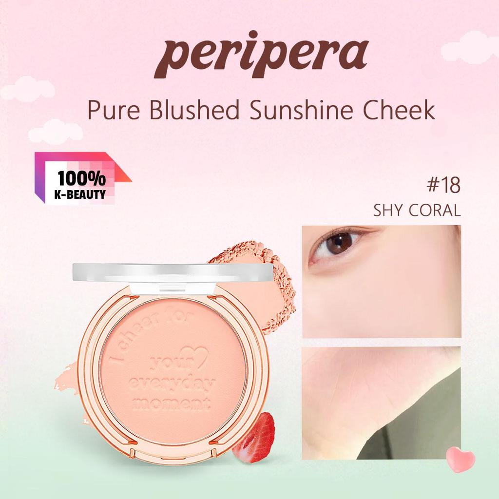 Peripera PURE BLUSHED SUNSHINE CHEEK 4,2 g / 0,14 oz  (11 Farboptionen)