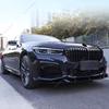 MP Style Car Front Bumper Splitter Lip Spoiler For BMW 7 Series G11 G12 740i 750i Li M760Li M-Sport 2019-2025 Facelift Bodykits