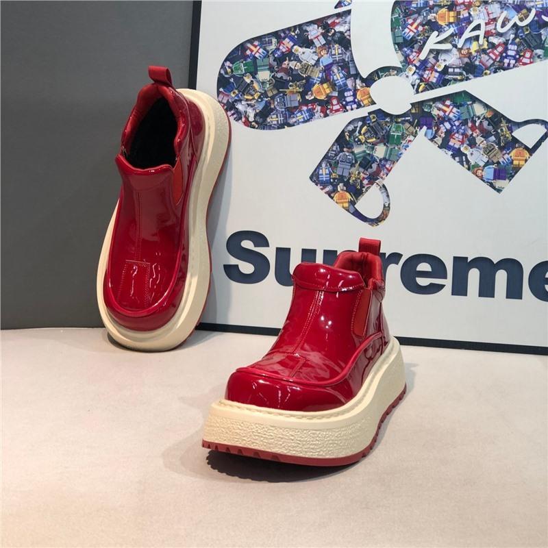 Winter new platform casual shoes lace-up board shoes lightweight casual board shoes jk 38