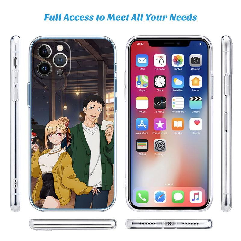 Marin Kitagawa Transparent Phone Case for LG K22 K30 K40 K40S K41 K42 K50 K50S K51 K51S K52 K61 K62 K71 K92 Q61