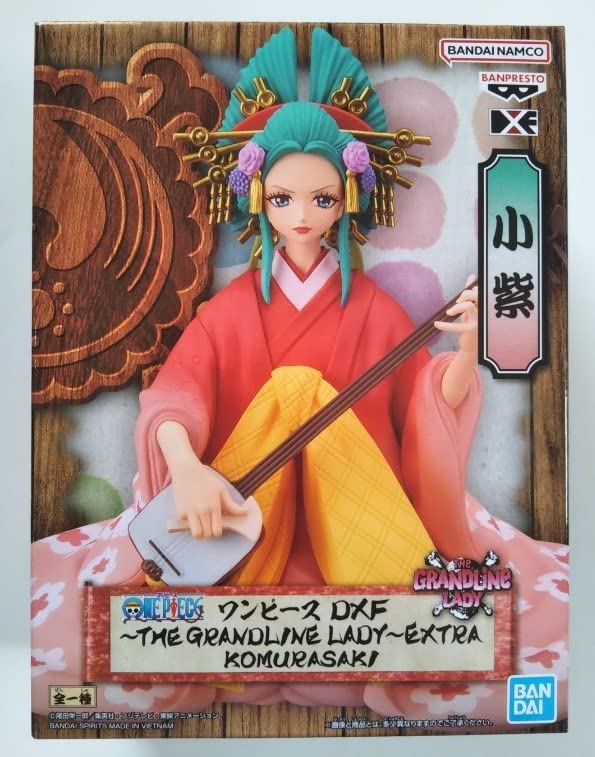 

Маленькая фиолетовая фигурка ONE PIECE DXF THE GRANDLINE LADY EXTRA KOMURASAKI